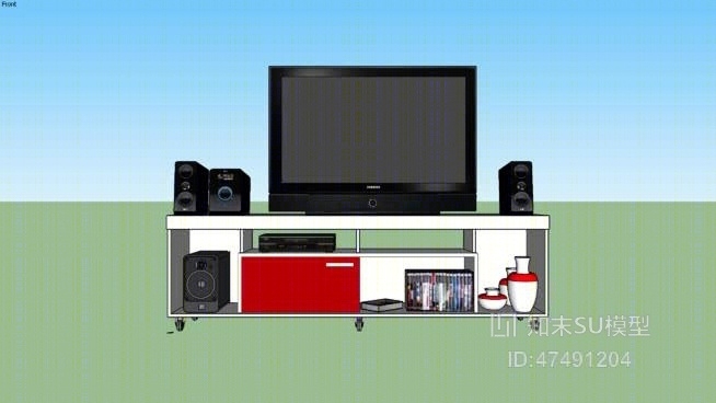 电视SU模型下载【ID:618059992】