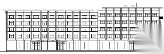 某科技中心办公楼带住宅楼施工图cad施工图下载【ID:151405129】