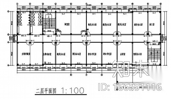 [毕业设计][郑州]某普通中学教学楼建筑方案cad施工图下载【ID:166591116】