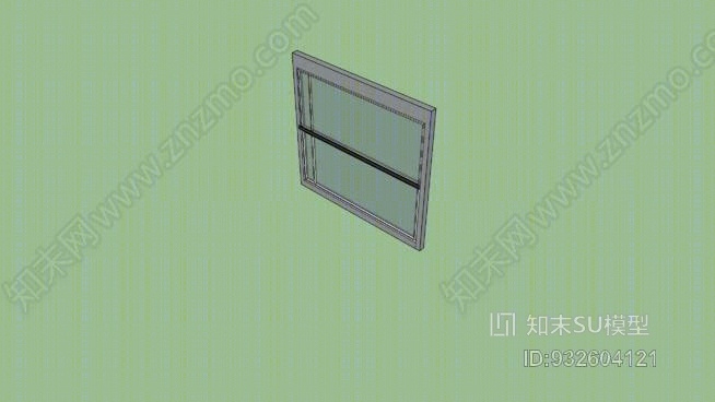 大窗户SU模型下载【ID:932604121】
