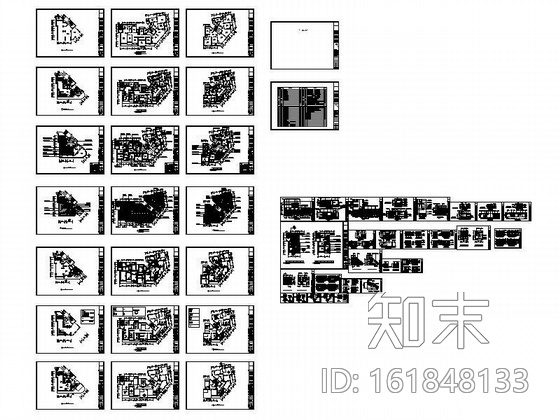 某足浴坊设计施工图cad施工图下载【ID:161848133】