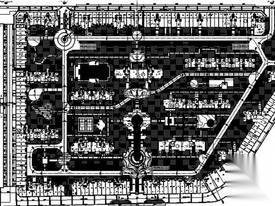 [江西]生态优美住宅景观设计施工图施工图下载【ID:161086181】