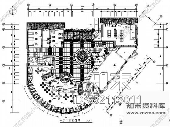 施工图广东经典休闲健身会所室内装修图cad施工图下载【ID:632113011】