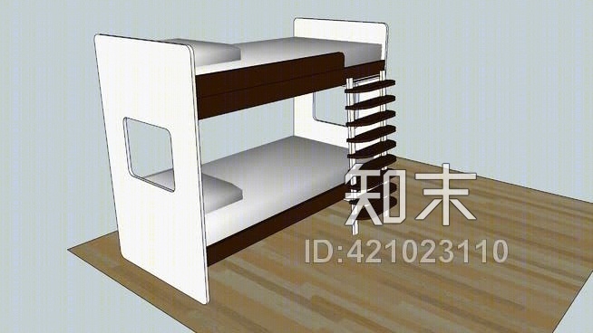 双层床SU模型下载【ID:421023110】