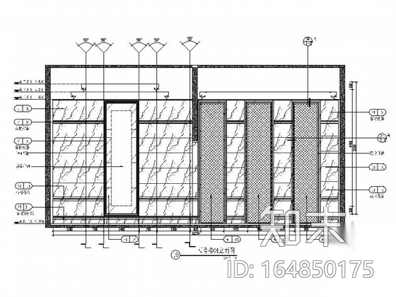 [晋江]某大型商场电梯间设计4套CAD施工图施工图下载【ID:164850175】