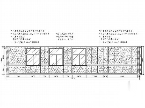 [河南]现代简约会议室室内设计CAD施工图施工图下载【ID:160706144】