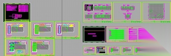 [河南]现代简约会议室室内设计CAD施工图施工图下载【ID:160706144】