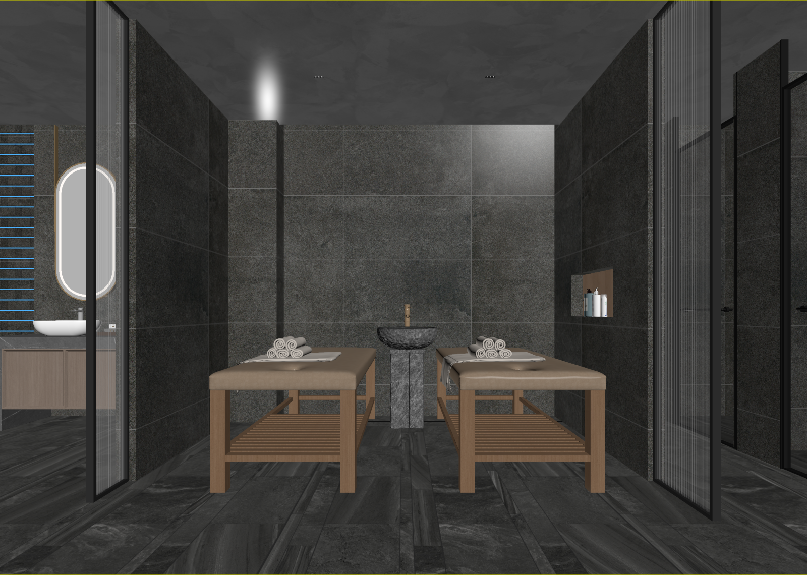 现代美容院3D模型下载【ID:1214333303】