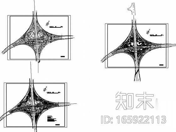 某立交桥绿化施工设计施工图下载【ID:165922113】