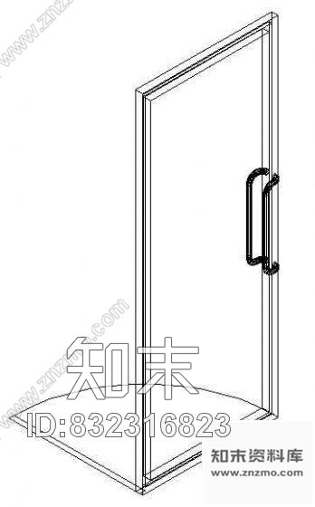 图块/节点门CAD模型图块26cad施工图下载【ID:832316823】