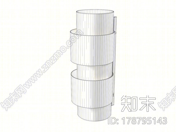 现代风格壁灯3D模型下载【ID:178795143】