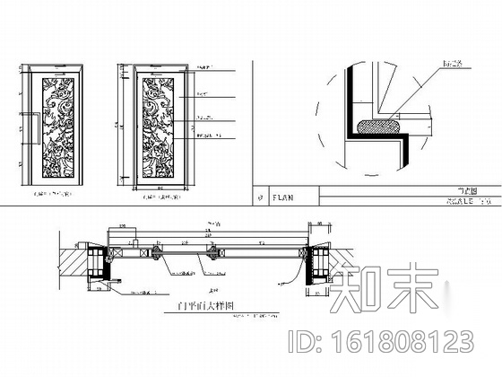 时尚量贩式KTV装修施工图（含参考图）cad施工图下载【ID:161808123】