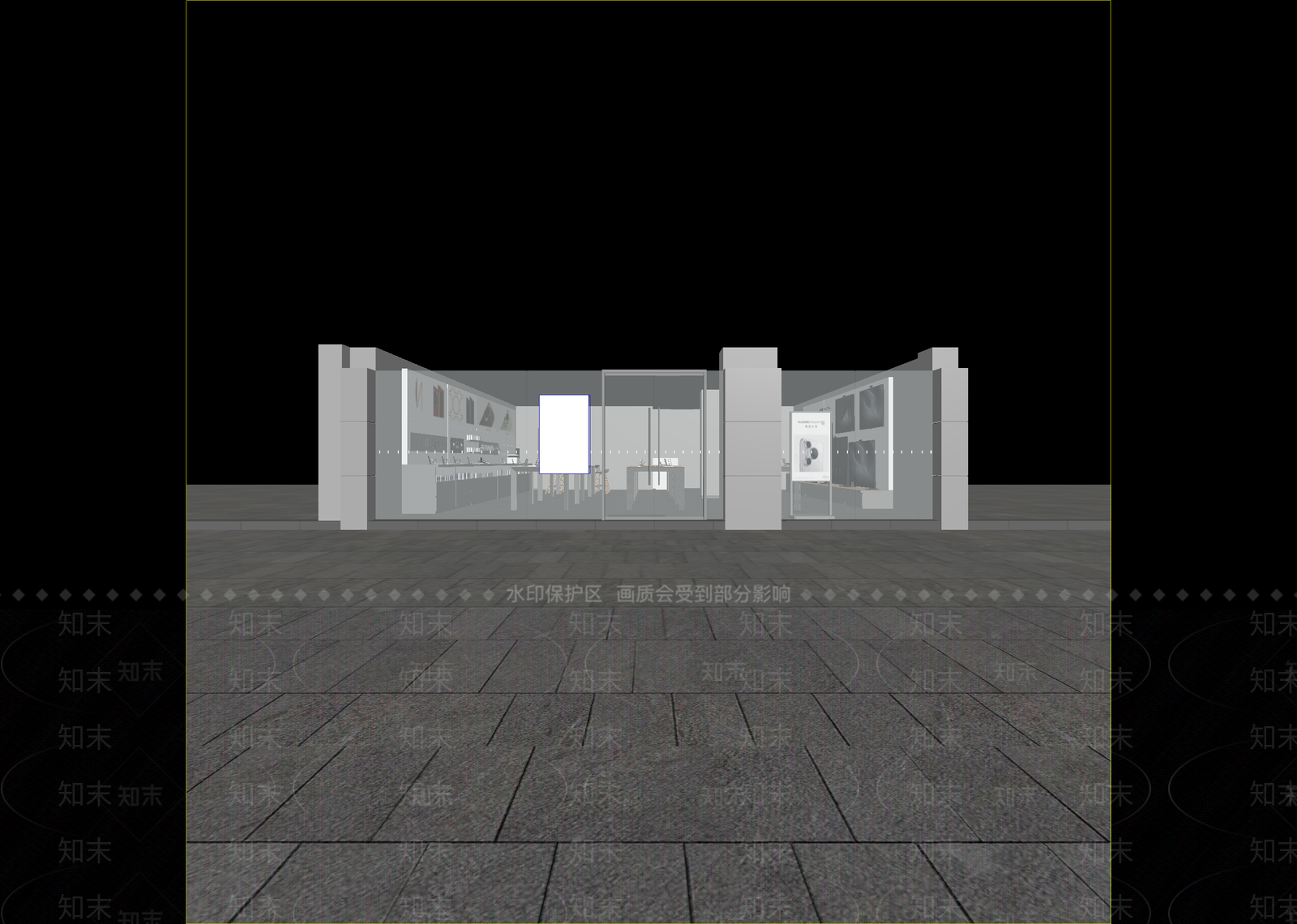 现代科技展厅3D模型下载【ID:1214841850】