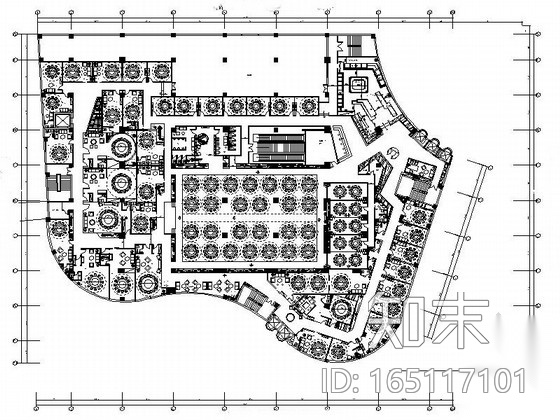 [湖南]富丽堂皇游乐购物中心室内装修图（含效果）cad施工图下载【ID:165117101】