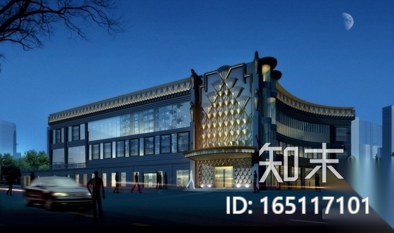 [湖南]富丽堂皇游乐购物中心室内装修图（含效果）cad施工图下载【ID:165117101】