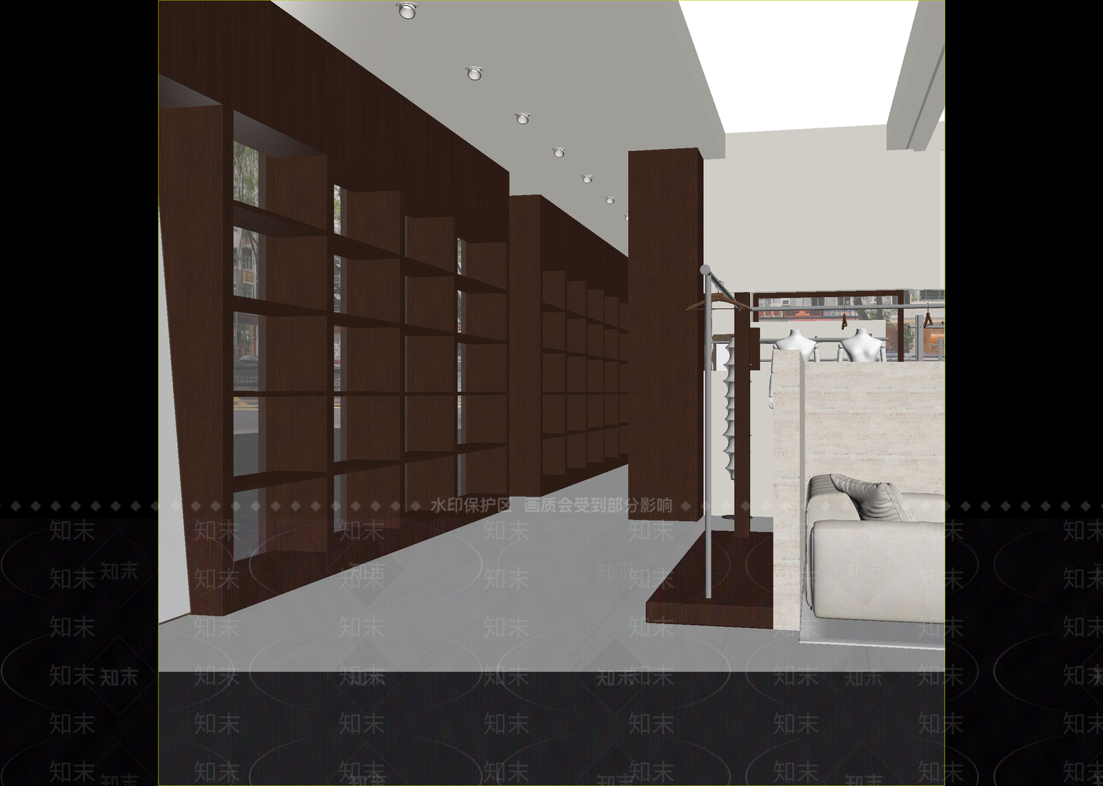 现代家具展厅3D模型下载【ID:1214856229】