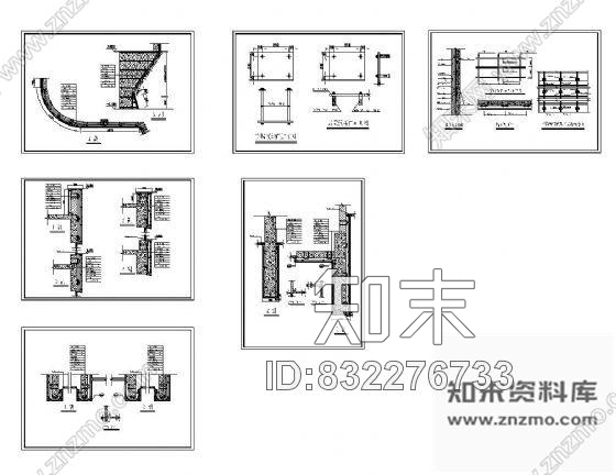 图块/节点干挂石材节点图施工图下载【ID:832276733】