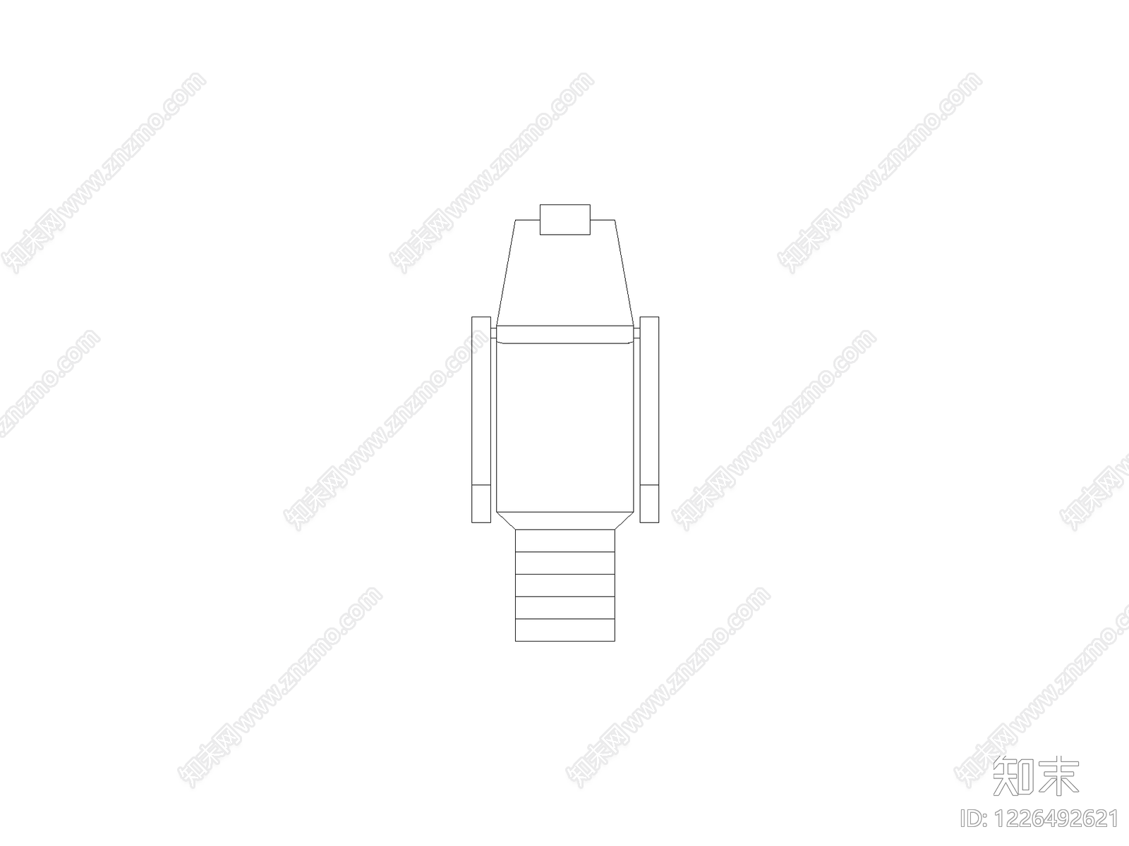 五金管件cad施工图下载【ID:1226492621】