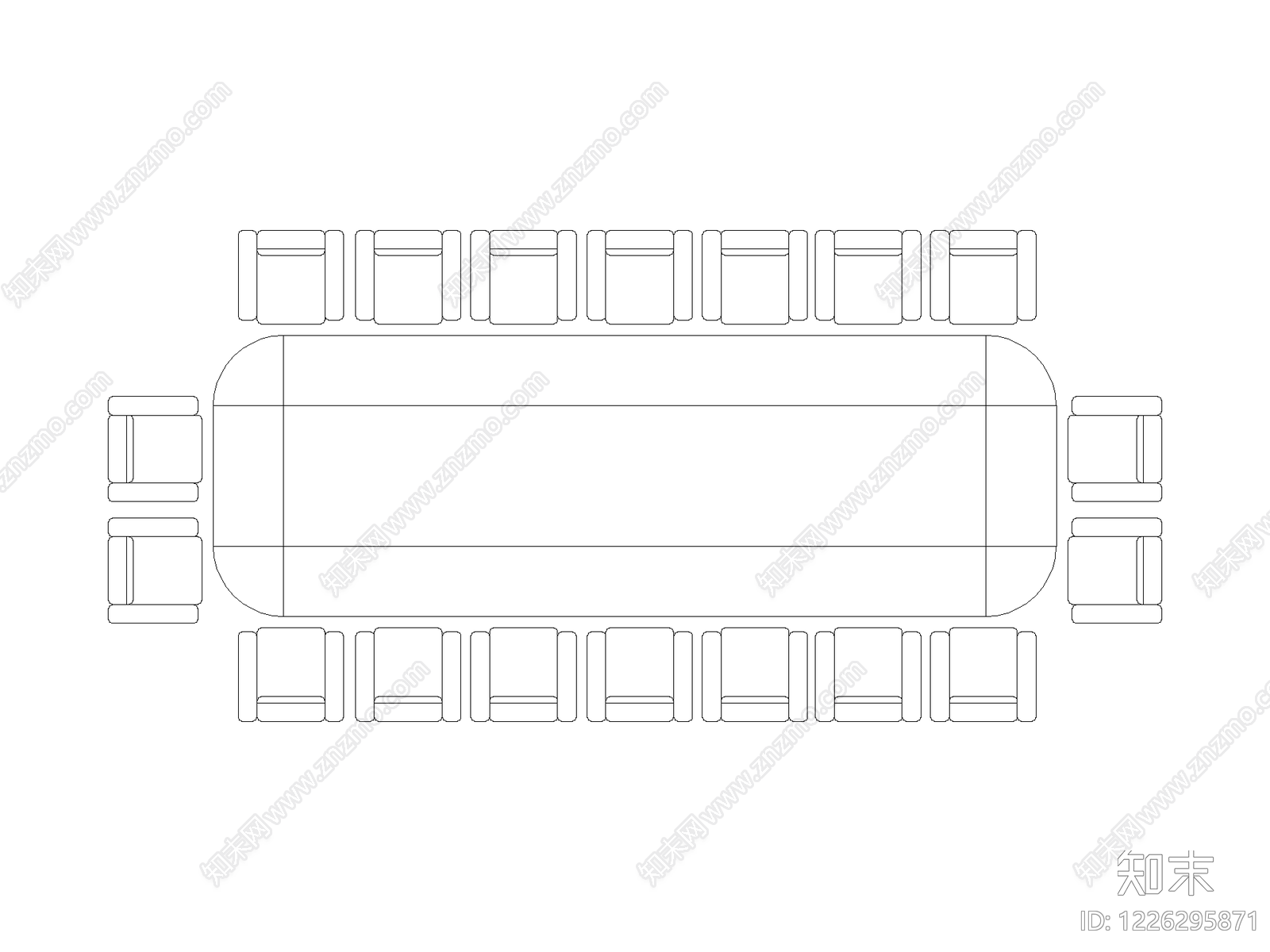 桌子CAD图纸
