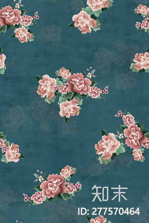 精品刺绣花纹布纹(4)贴图下载【ID:277570464】