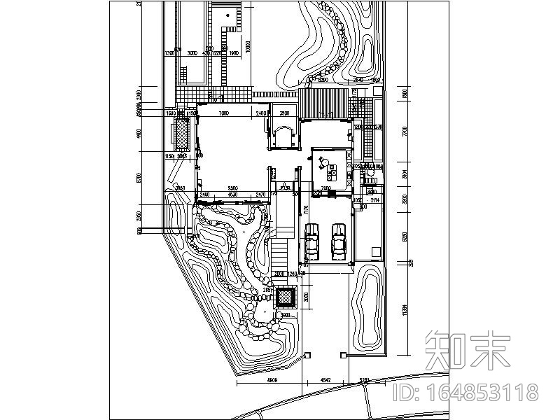 [江苏]高档别墅景观施工图（著名设计公司）施工图下载【ID:164853118】