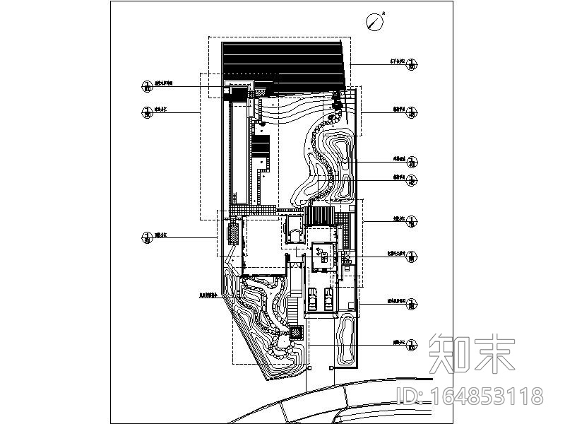 [江苏]高档别墅景观施工图（著名设计公司）施工图下载【ID:164853118】