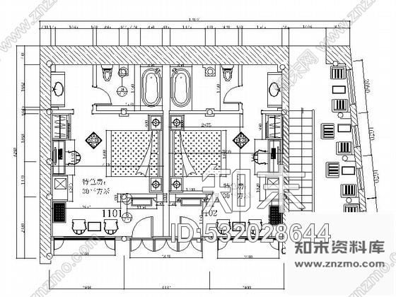 施工图云南丽江某古建客栈特色房装修图施工图下载【ID:532028644】