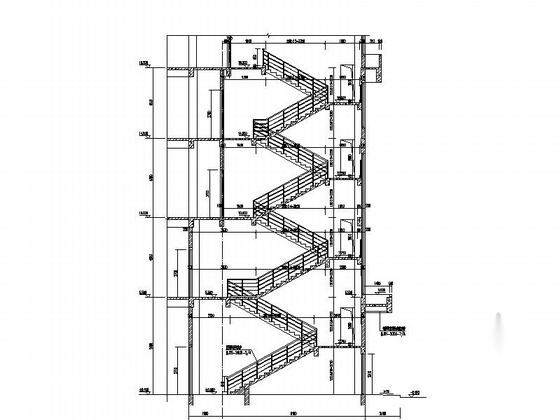 [江苏]5层现代风格装饰材料市场建筑设计施工图（含效果...cad施工图下载【ID:164860129】