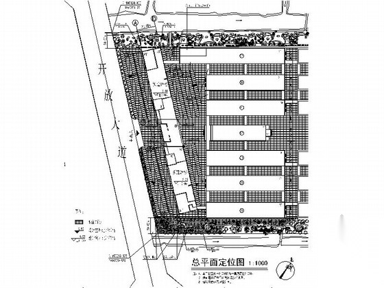 [江苏]5层现代风格装饰材料市场建筑设计施工图（含效果...cad施工图下载【ID:164860129】