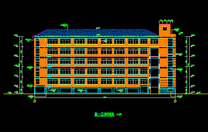 杭州余杭区某中学建筑施工图带总图施工图下载【ID:151561127】