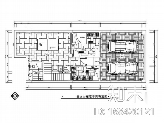 花园式三层别墅室内装修图cad施工图下载【ID:168420121】