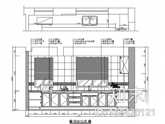 花园式三层别墅室内装修图cad施工图下载【ID:168420121】