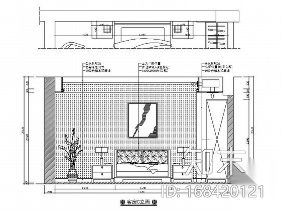 花园式三层别墅室内装修图cad施工图下载【ID:168420121】