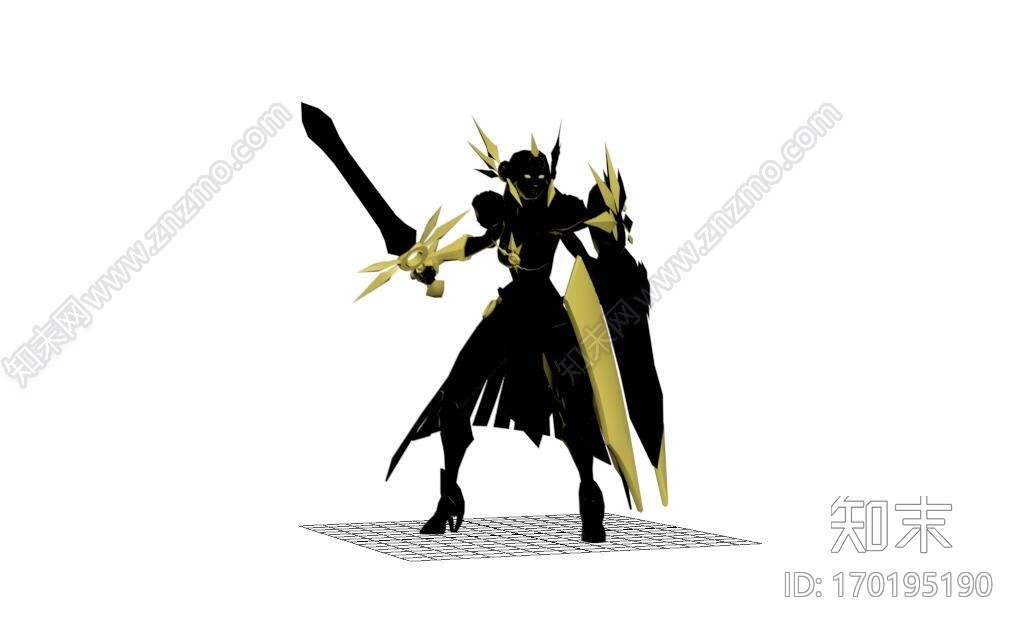 leona_曙光女神710663d打印模型下载【ID:170195190】