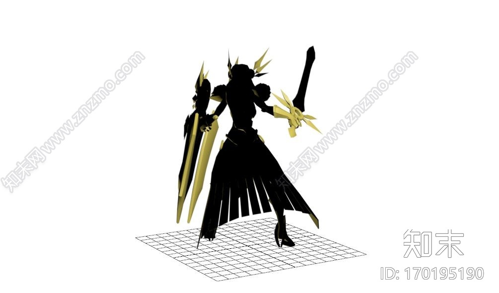 leona_曙光女神710663d打印模型下载【ID:170195190】