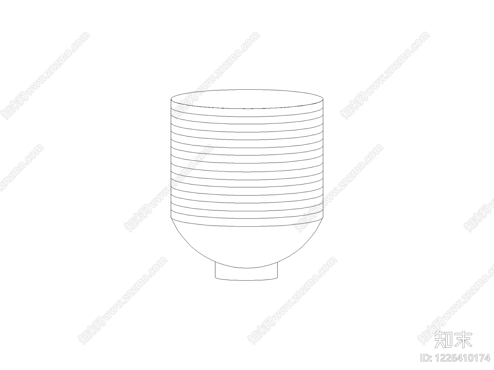 厨房布局图cad施工图下载【ID:1226410174】