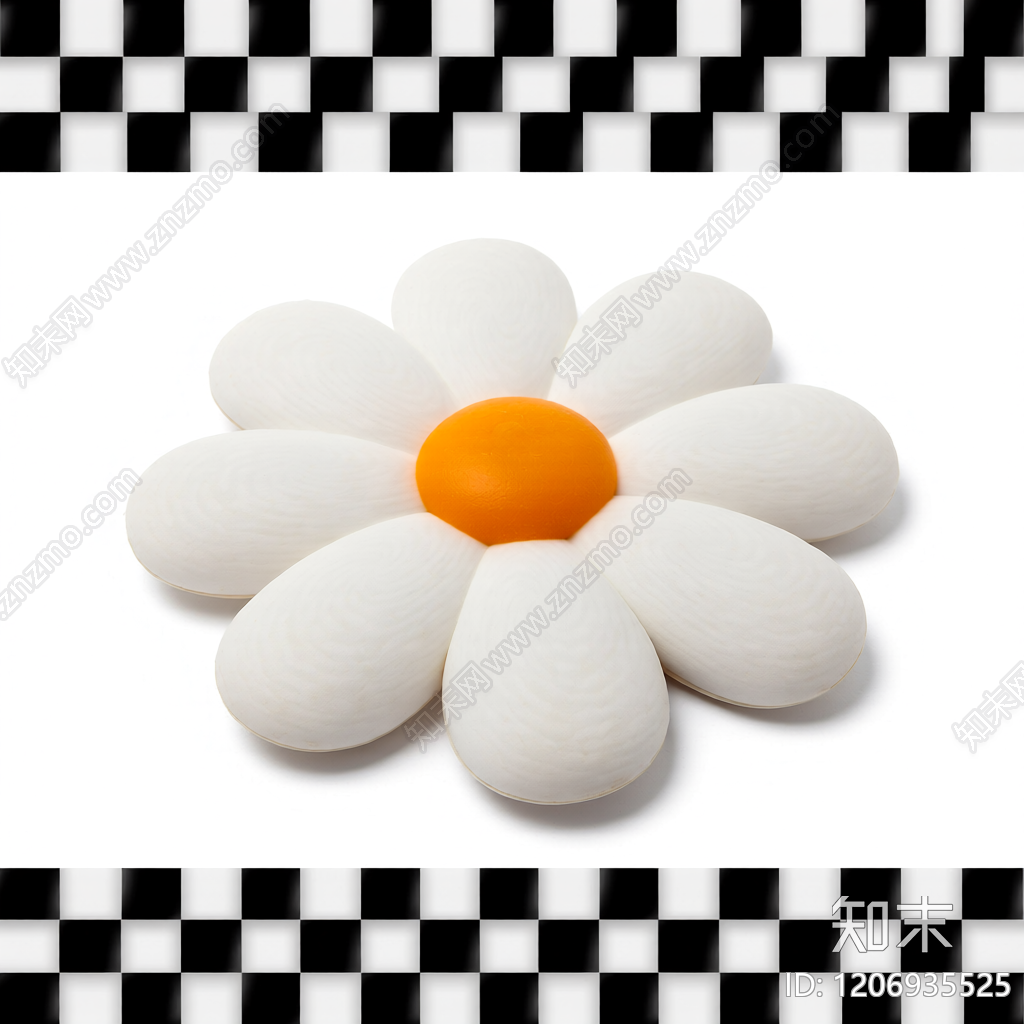 花朵造型装饰品3D模型下载【ID:1206935525】