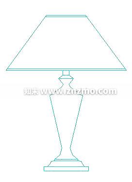 台灯cad施工图下载【ID:179212149】