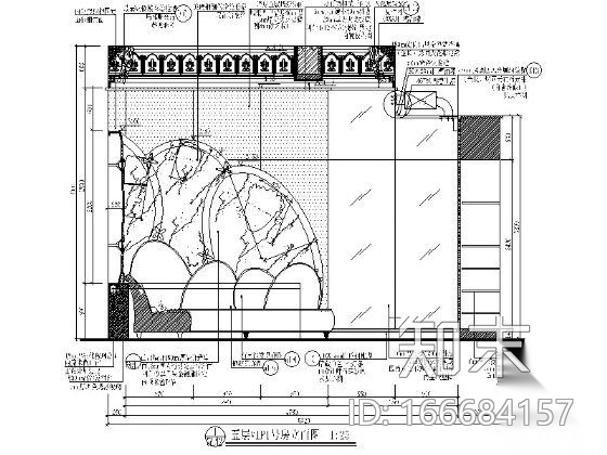 [厦门]豪华夜总会VIP房施工图（含效果）cad施工图下载【ID:166684157】
