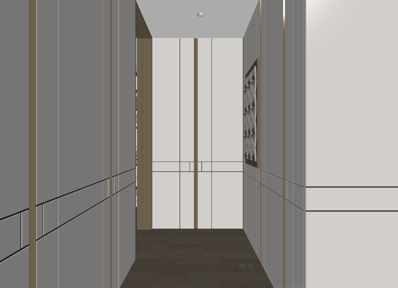 新中式玄关3D模型下载【ID:1215012194】