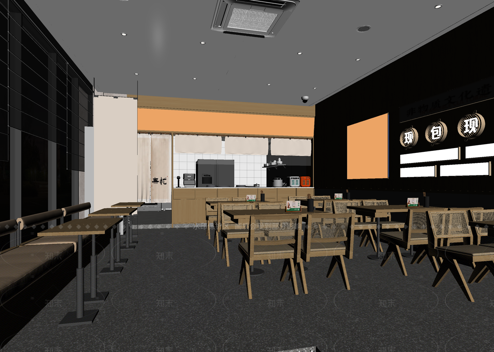 新中式茶馆3D模型下载【ID:1214984020】