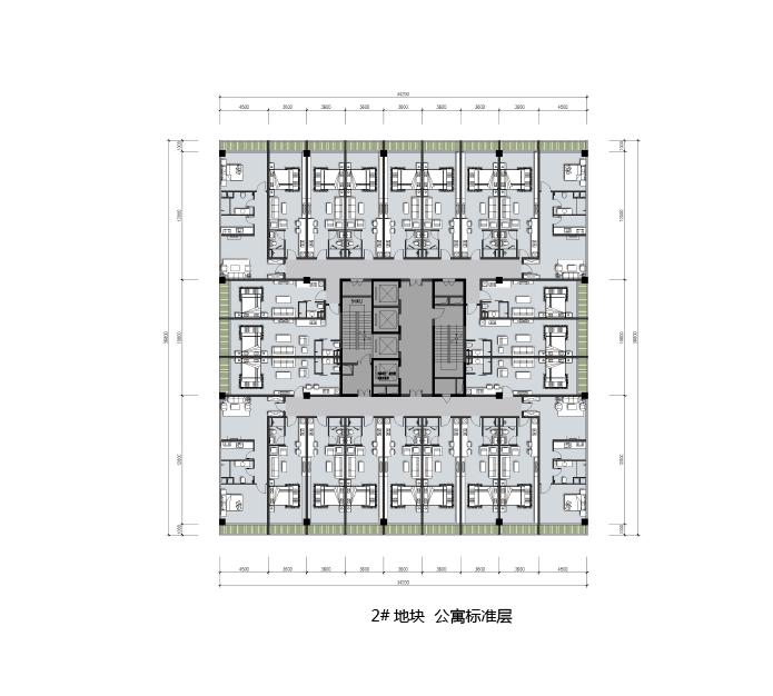 [深圳]高层横线线条立面城市综合体建筑设计方案文本cad施工图下载【ID:167513122】