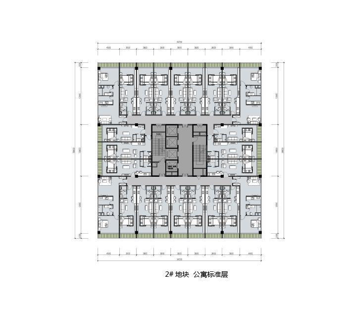 [深圳]高层横线线条立面城市综合体建筑设计方案文本cad施工图下载【ID:151738130】