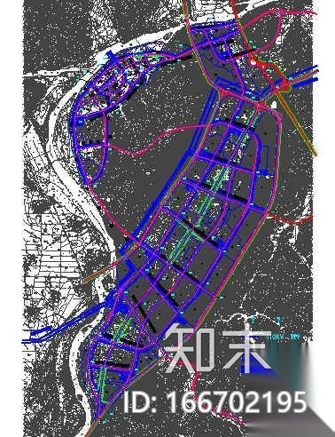 浙江丽水水阁工业园控制性规划全套图纸cad施工图下载【ID:166702195】