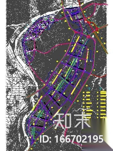 浙江丽水水阁工业园控制性规划全套图纸cad施工图下载【ID:166702195】