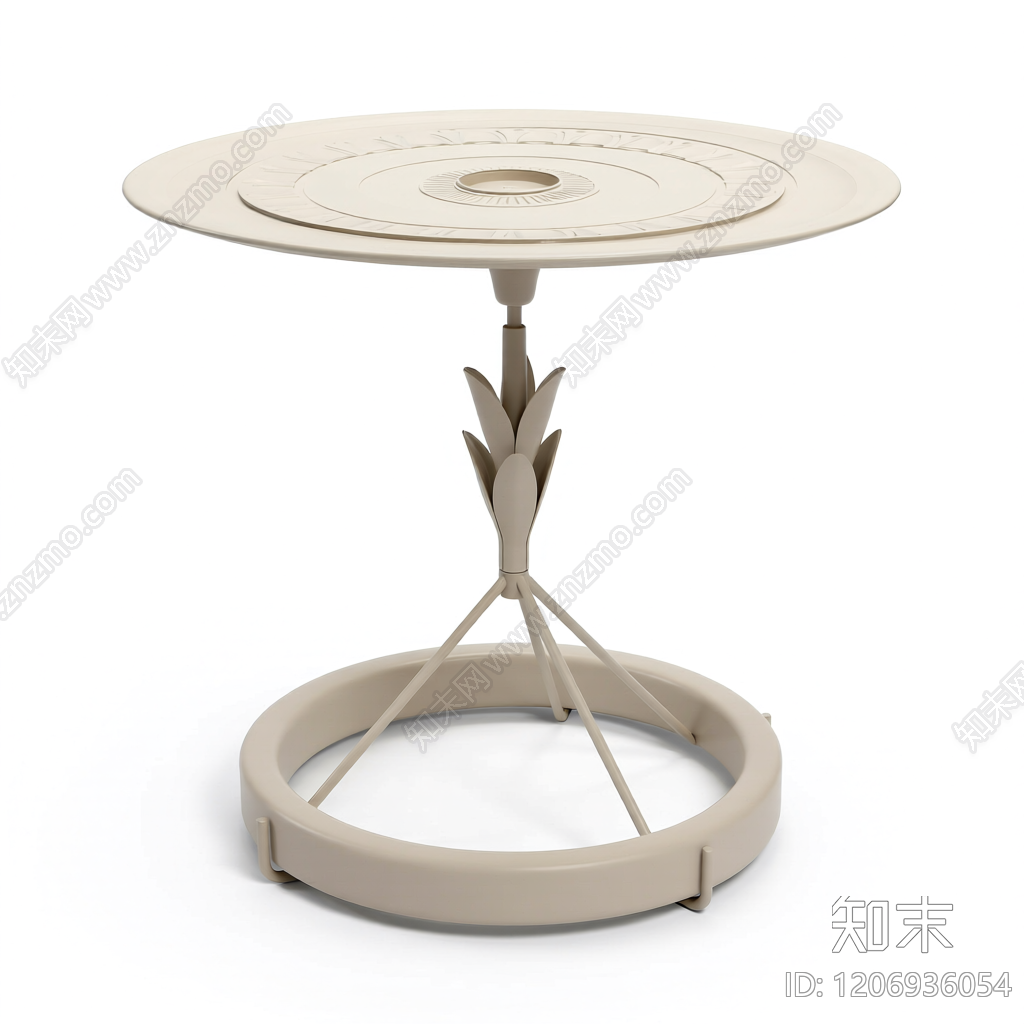 花卉造型吊灯3D模型下载【ID:1206936054】