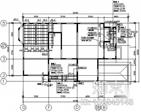 别墅钢结构加层改造施工图施工图下载【ID:166243148】