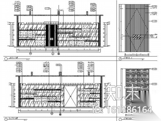 健身区接待室装饰装修图cad施工图下载【ID:161786164】