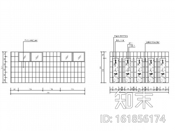 洗浴房设计方案图cad施工图下载【ID:161856174】