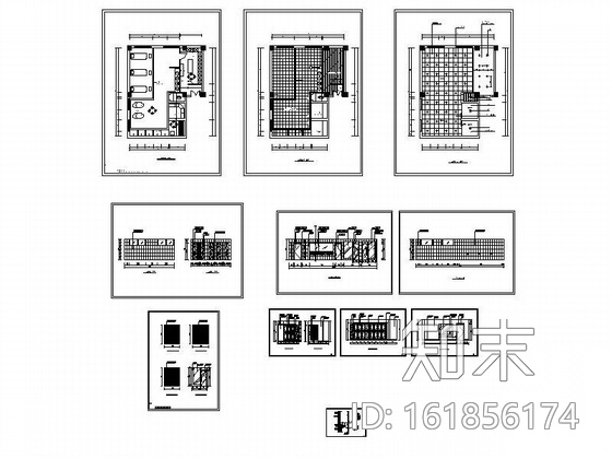 洗浴房设计方案图cad施工图下载【ID:161856174】